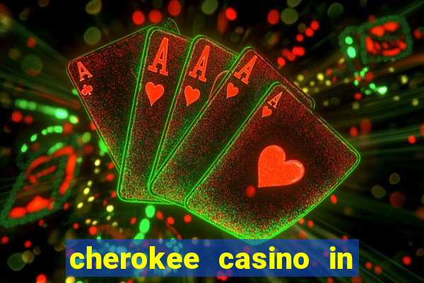 cherokee casino in cherokee nc