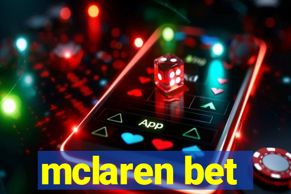 mclaren bet