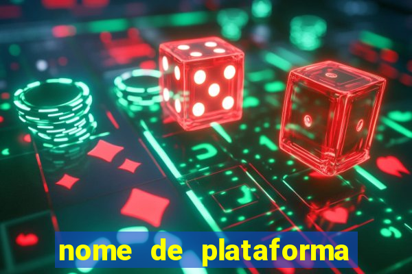 nome de plataforma de jogos