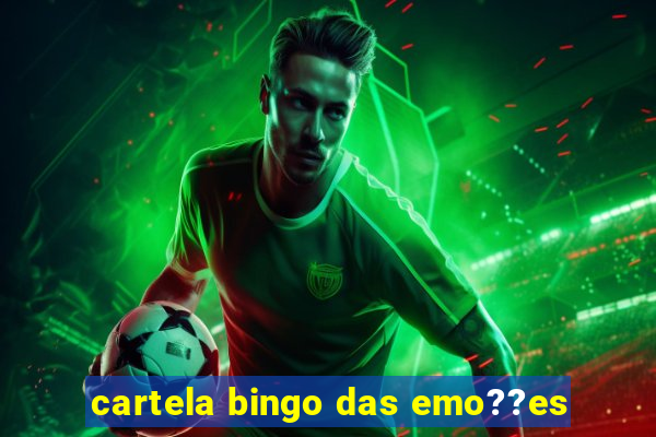 cartela bingo das emo??es