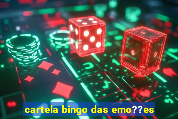 cartela bingo das emo??es