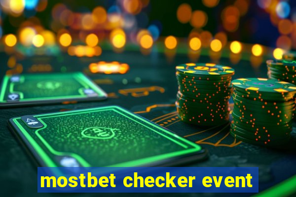 mostbet checker event