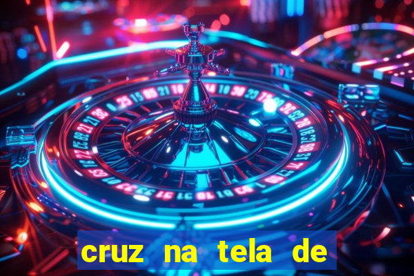 cruz na tela de cruz das