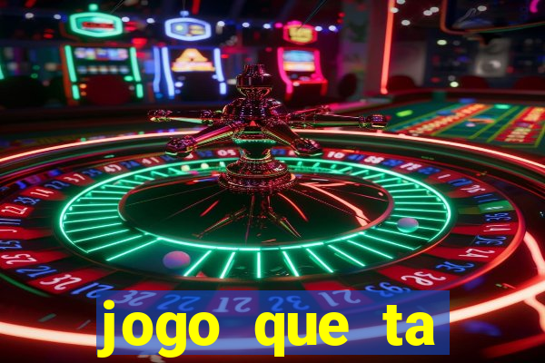 jogo que ta pagando na betano