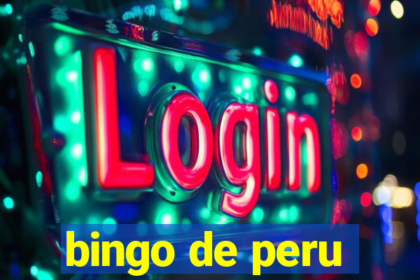 bingo de peru