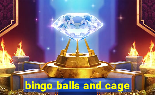 bingo balls and cage