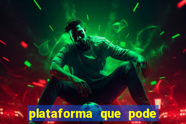 plataforma que pode depositar 1 real