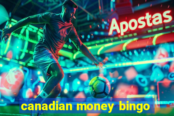 canadian money bingo