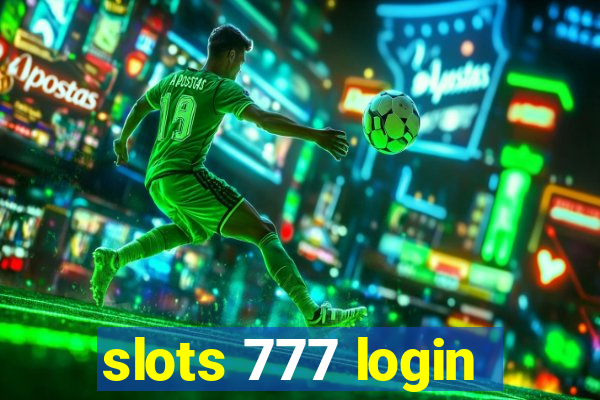 slots 777 login