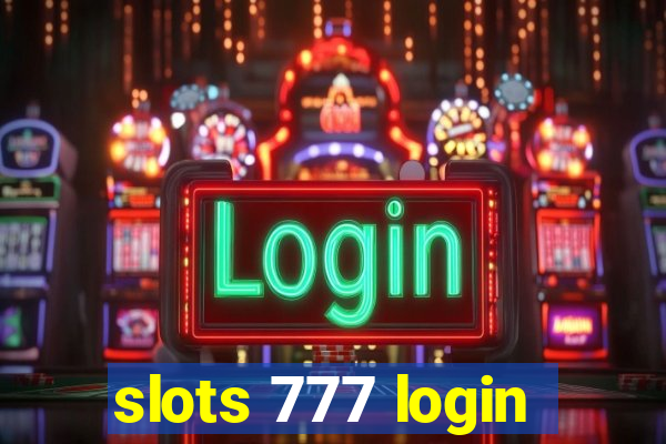 slots 777 login