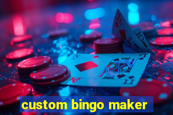 custom bingo maker