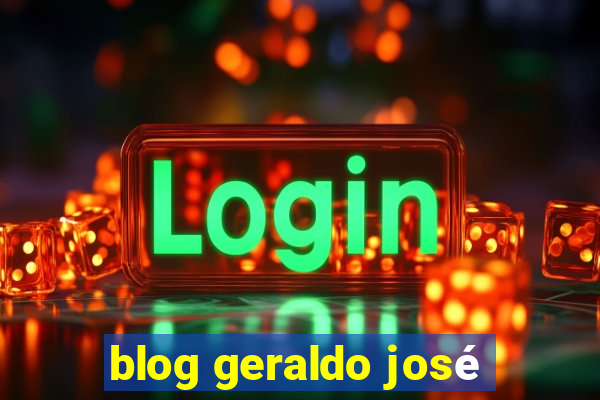 blog geraldo josé