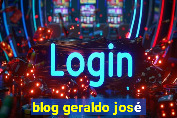 blog geraldo josé