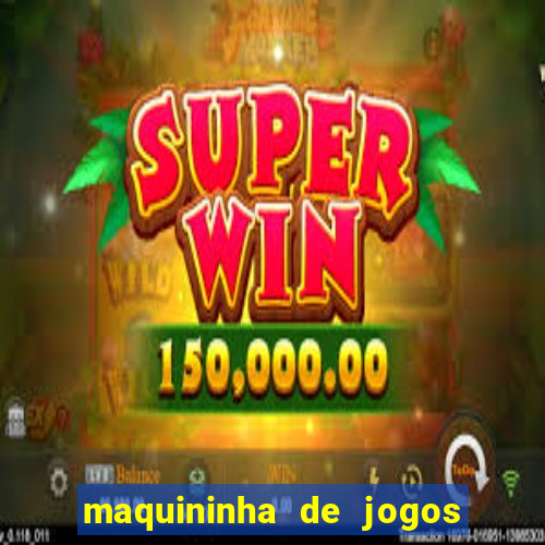 maquininha de jogos de futebol