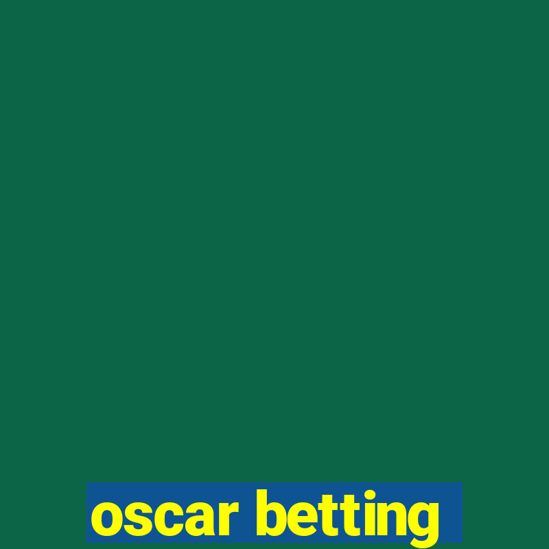 oscar betting