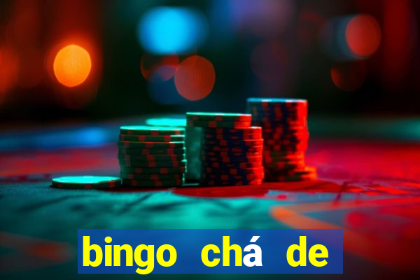 bingo chá de revela??o para imprimir