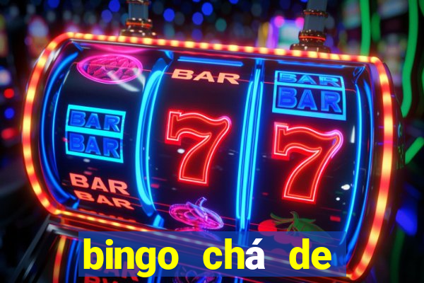 bingo chá de revela??o para imprimir