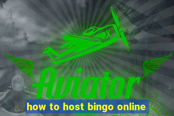 how to host bingo online