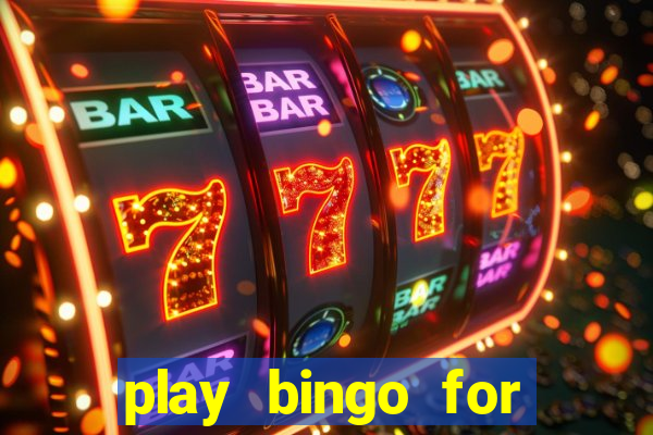 play bingo for money online