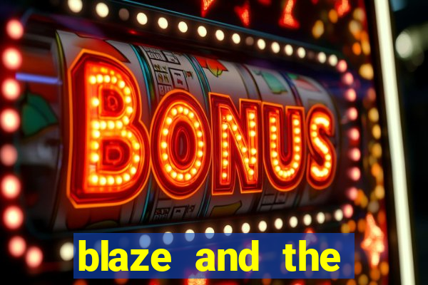 blaze and the monster machines logo font