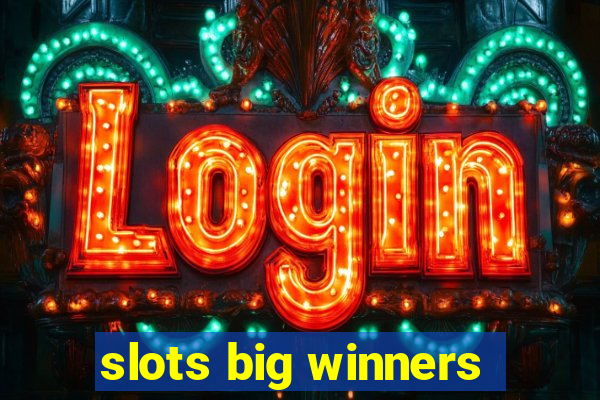 slots big winners