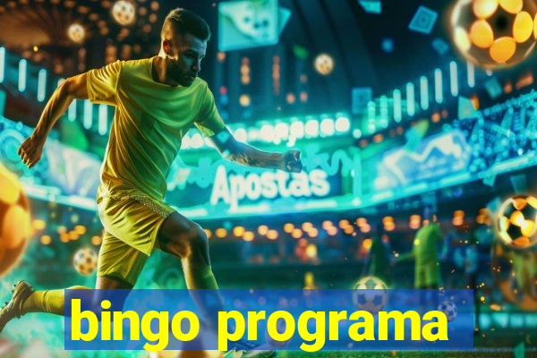 bingo programa