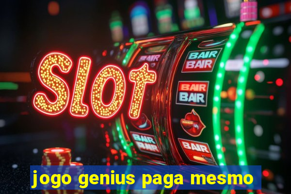 jogo genius paga mesmo