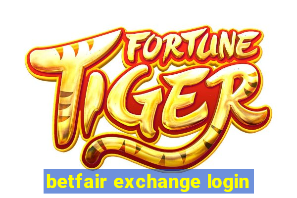 betfair exchange login