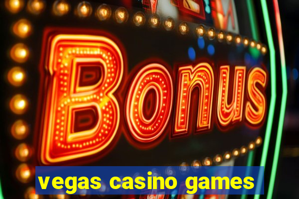 vegas casino games