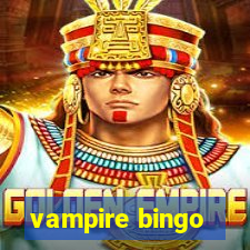 vampire bingo