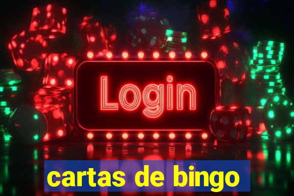 cartas de bingo