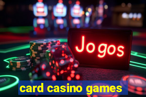 card casino games