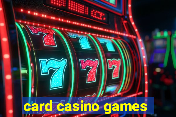 card casino games