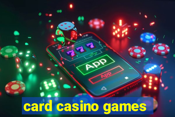 card casino games