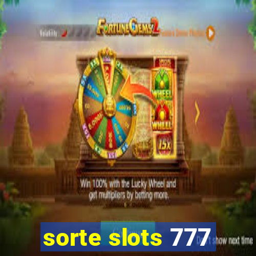 sorte slots 777