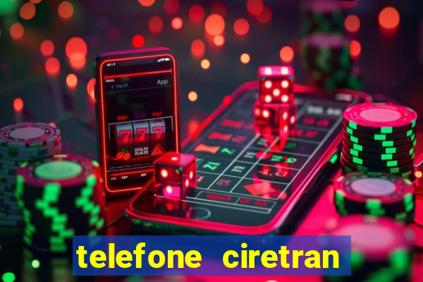 telefone ciretran de cruzeiro sp