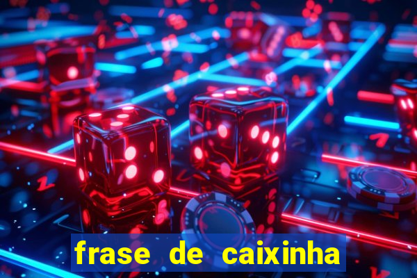 frase de caixinha de natal