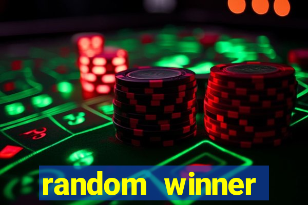 random winner triple play slot