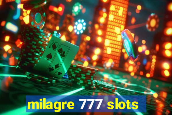 milagre 777 slots