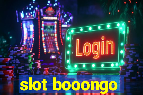 slot booongo