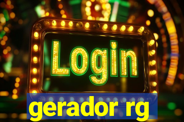 gerador rg