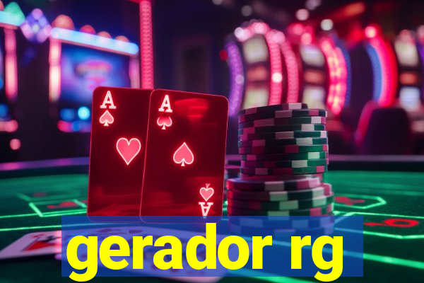 gerador rg