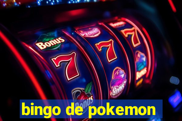 bingo de pokemon