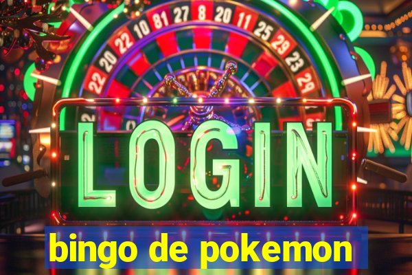 bingo de pokemon