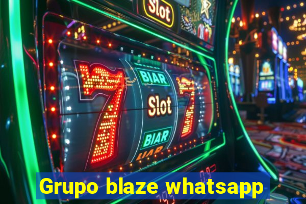 Grupo blaze whatsapp