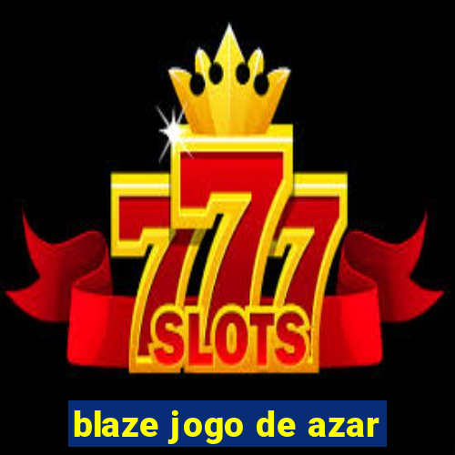 blaze jogo de azar