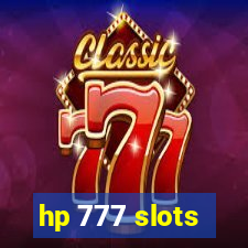 hp 777 slots