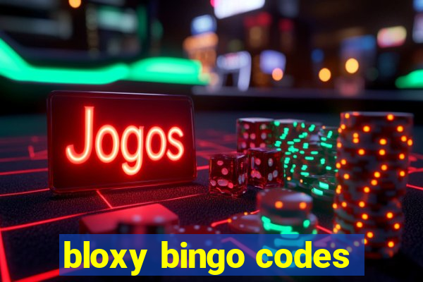 bloxy bingo codes