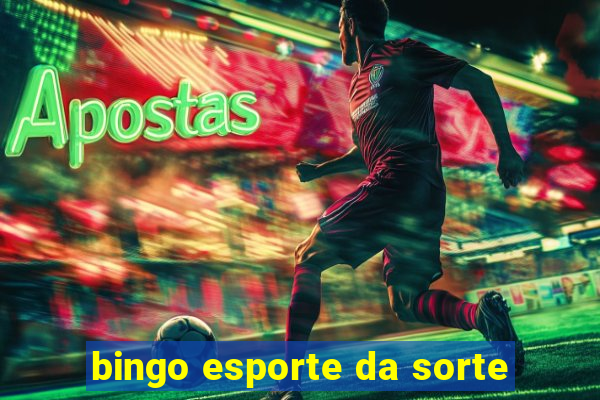 bingo esporte da sorte