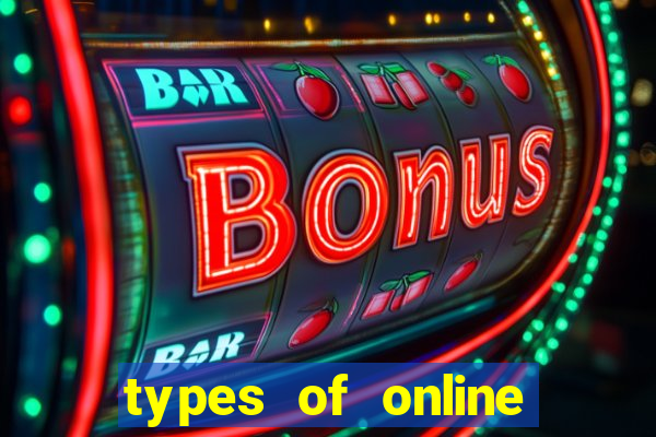 types of online casino games